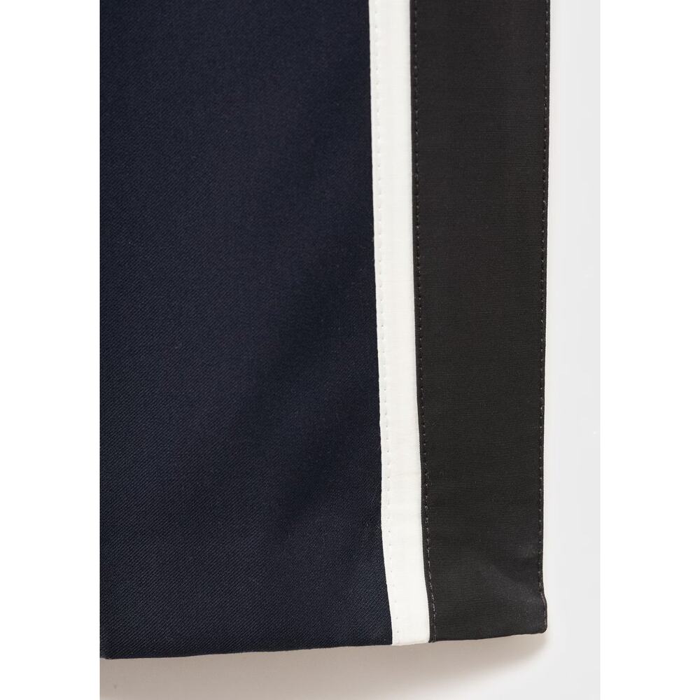 MANGO Contrast Stripe Straight Pants Navy - XXS - Picture 7 of 7